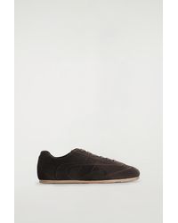 COS - Minimal Leather Trainers - Lyst
