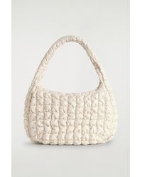COS - Oversized Quilted Crossbody Bag - Lyst