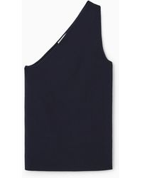 COS - One-shoulder Tank Top - Lyst