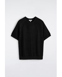 COS - Double-Faced Knitted T-Shirt - Lyst