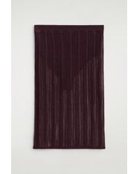 COS - Sheer Lace-Knit Skirt - Lyst