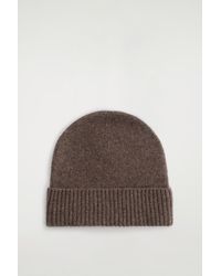 COS - Pure Cashmere Beanie - Lyst