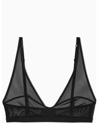COS Women Clothing Underwear Bras Bralettes CONTOURING RIBBED TRIANGLE BRA 