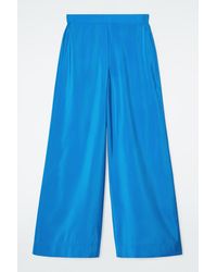 COS - Hose Mit Weitem Bein Und Elastischem Bund - Lyst