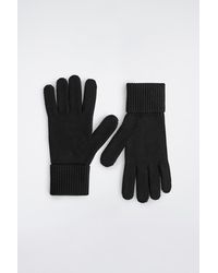 COS - Ribbed Wool Gloves - Lyst