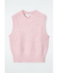 COS - Mohair Knit Tank - Lyst