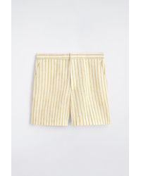 COS - Tailored Linen Shorts - Lyst