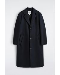 COS - Single-Breasted Wool Long Coat - Lyst