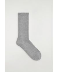 COS - Sparkly Fine Wool Socks - Lyst