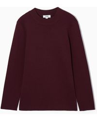 COS - Milano-knit Sweater - Lyst
