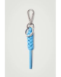 COS - Knotted Leather Keyring - Lyst