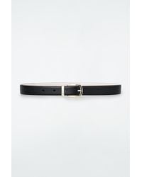 COS - Reversible Leather Belt - Lyst