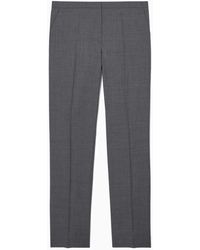 COS - Slim Tailored Wool Trousers - Lyst