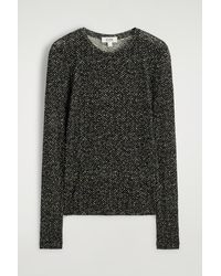 COS - Slim Merino Wool Top - Lyst
