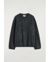 COS - Brushed-Cashmere Crew-Neck Sweater - Lyst