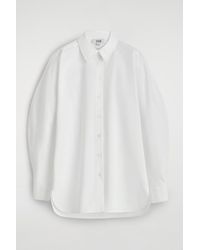COS - Rounded Pima Cotton Shirt - Lyst