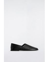 COS - Leather Slip-on Shoes - Lyst