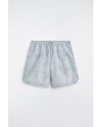 COS - Nylon Wide-Leg Drawstring Swim Shorts - Lyst