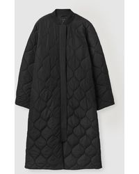 COS - Quilted Coat - Lyst