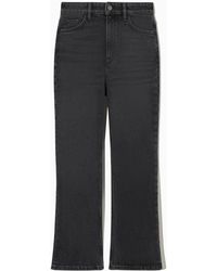 COS - Kick-flare Ankle-length Jeans - Lyst