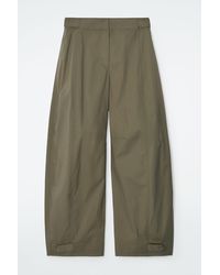 COS - Barrel-leg Utility Trousers - Lyst