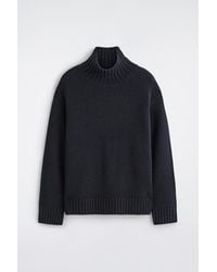 COS - Chunky Cashmere Funnel-Neck Sweater - Lyst
