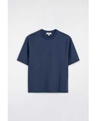 COS - Heavyweight Ribbed T-Shirt - Lyst