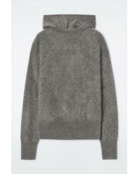 COS - Kapuzenpullover Aus Reinem Kaschmir - Lyst