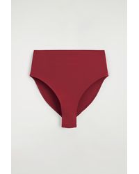 COS - Bonded-Scuba High-Waisted Bikini Briefs - Lyst