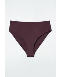 COS - High-waisted Scuba Bikini Briefs - Lyst