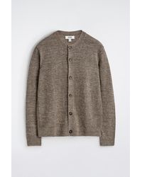 COS - Knitted Linen Cardigan - Lyst
