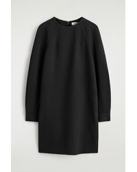COS - Tailored Long-Sleeved Mini Dress - Lyst