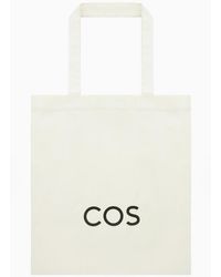 COS - Canvas Tote - Lyst
