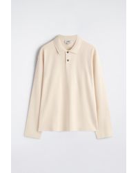 COS - Interlock Cotton Polo Shirt - Lyst