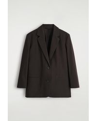 COS - Merino Wool-Blend Blazer - Lyst