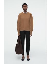 COS - Verkürzte Hose Mit Schmalem Bein - Lyst