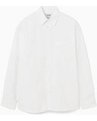 COS - Oxfordhemd Mit Oversized-passform - Lyst