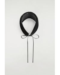 COS - Shearling Earmuffs - Lyst