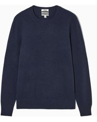 COS - Pure Cashmere Jumper - Lyst