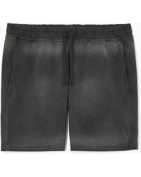 COS - Drawstring Jersey Shorts - Lyst