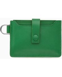 COS - D-ring Leather Cardholder - Lyst