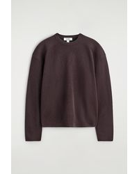 COS - Merino Wool Crew-Neck Sweater - Lyst