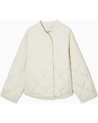 COS - Oversized Quilted Jacket - Lyst