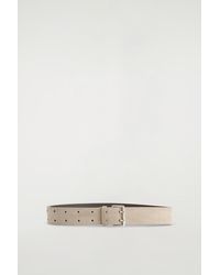 COS - Double-prong Suede Belt - Lyst