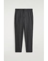 COS - Wool Slim-Fit Trousers - Lyst