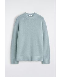 COS - Chunky Pure Cashmere Crew-Neck Sweater - Lyst