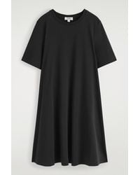 COS - A-line Mini T-shirt Dress - Lyst