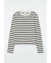 COS - Clean Cut Regular Long-sleeved T-shirt - Lyst