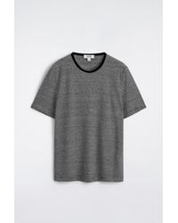 COS - Linen-Jersey T-Shirt - Lyst