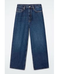COS Volume Jeans - Wide in Blue | Lyst
